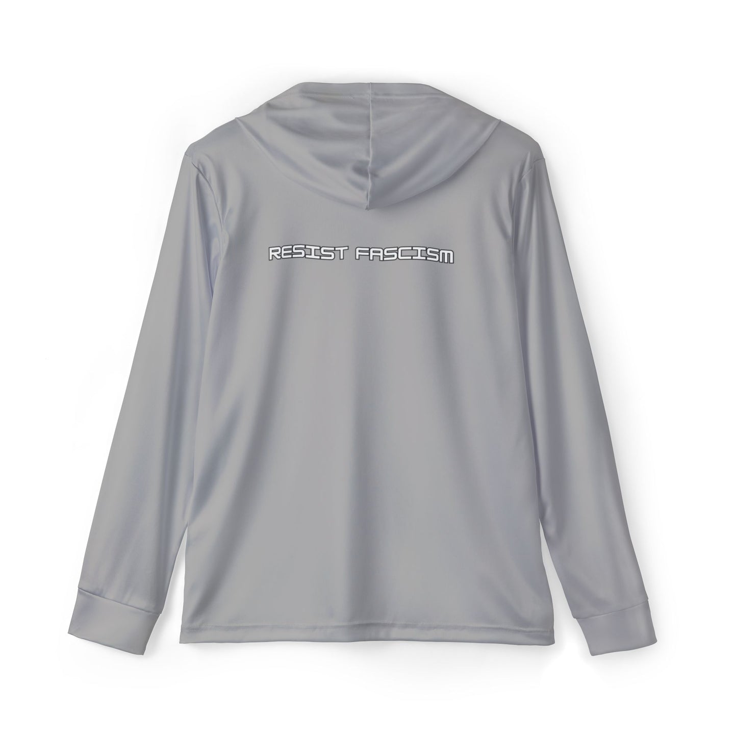Pride "Candle" Performance Hoodie- Grey