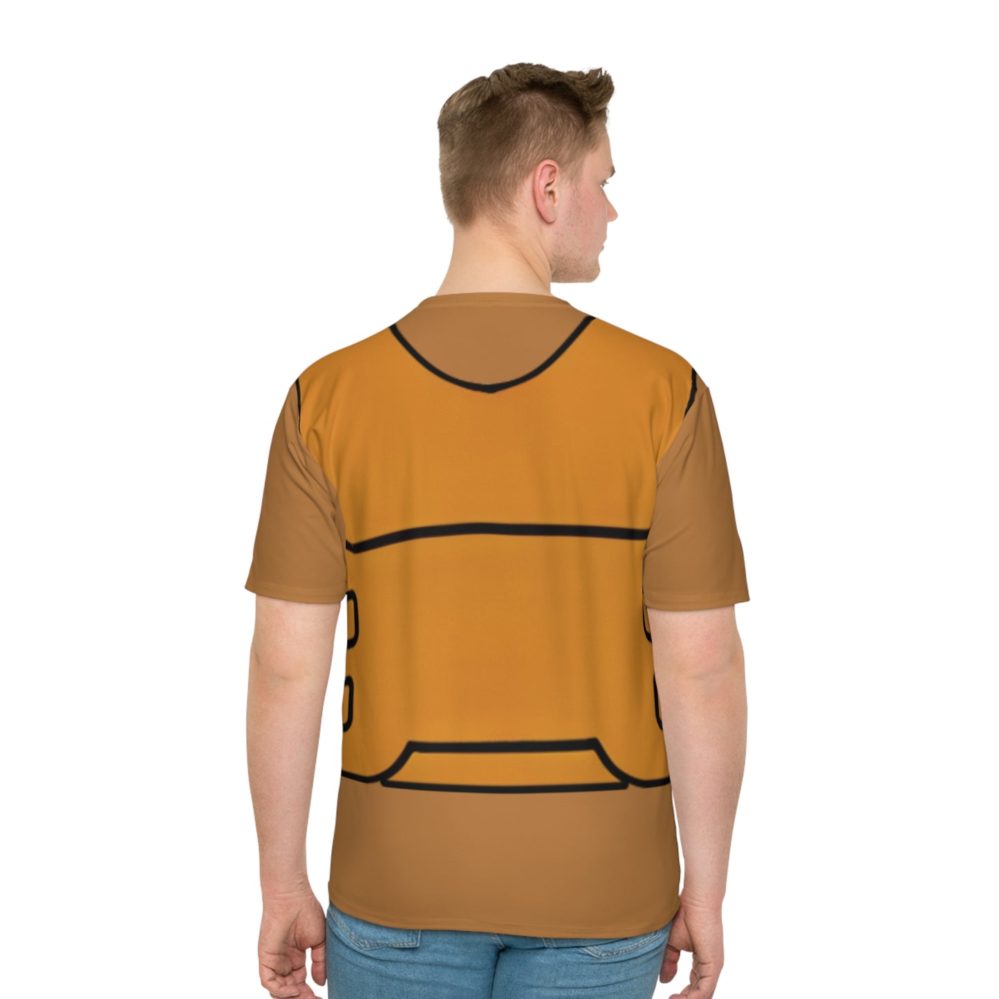 Unisex Tan Tactical Vest T-Shirt- Tan