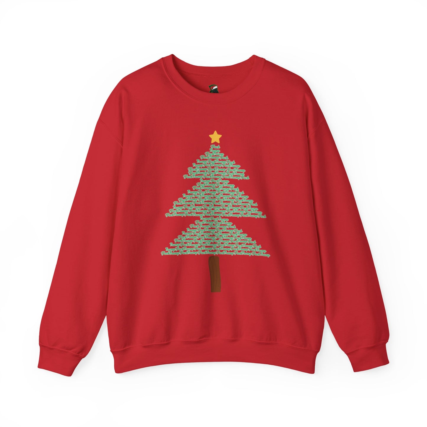 F*** Trump Christmas Tree Sweatshirt