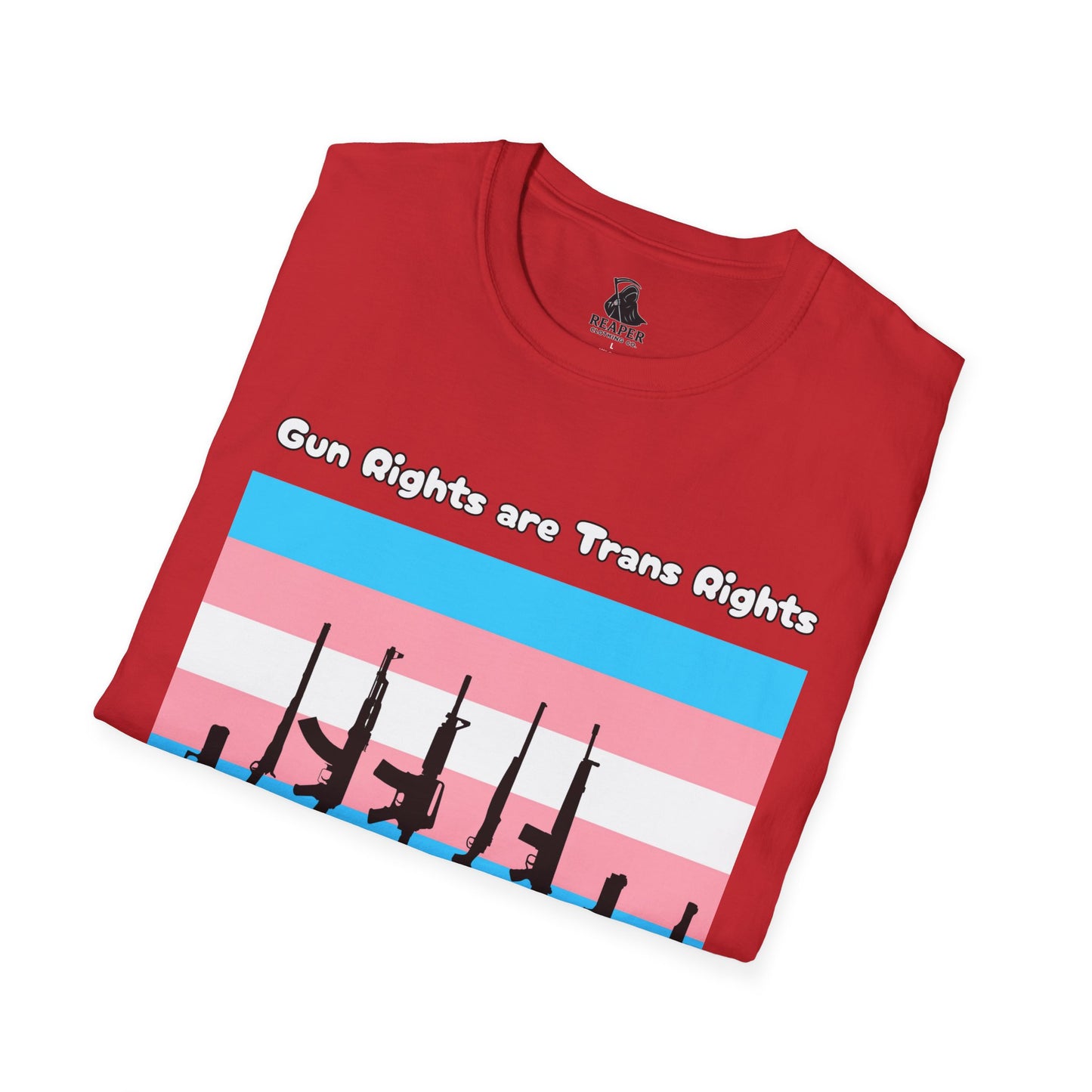 Unisex Gun Rights are Trans Rights Short-Sleeve T-shirt