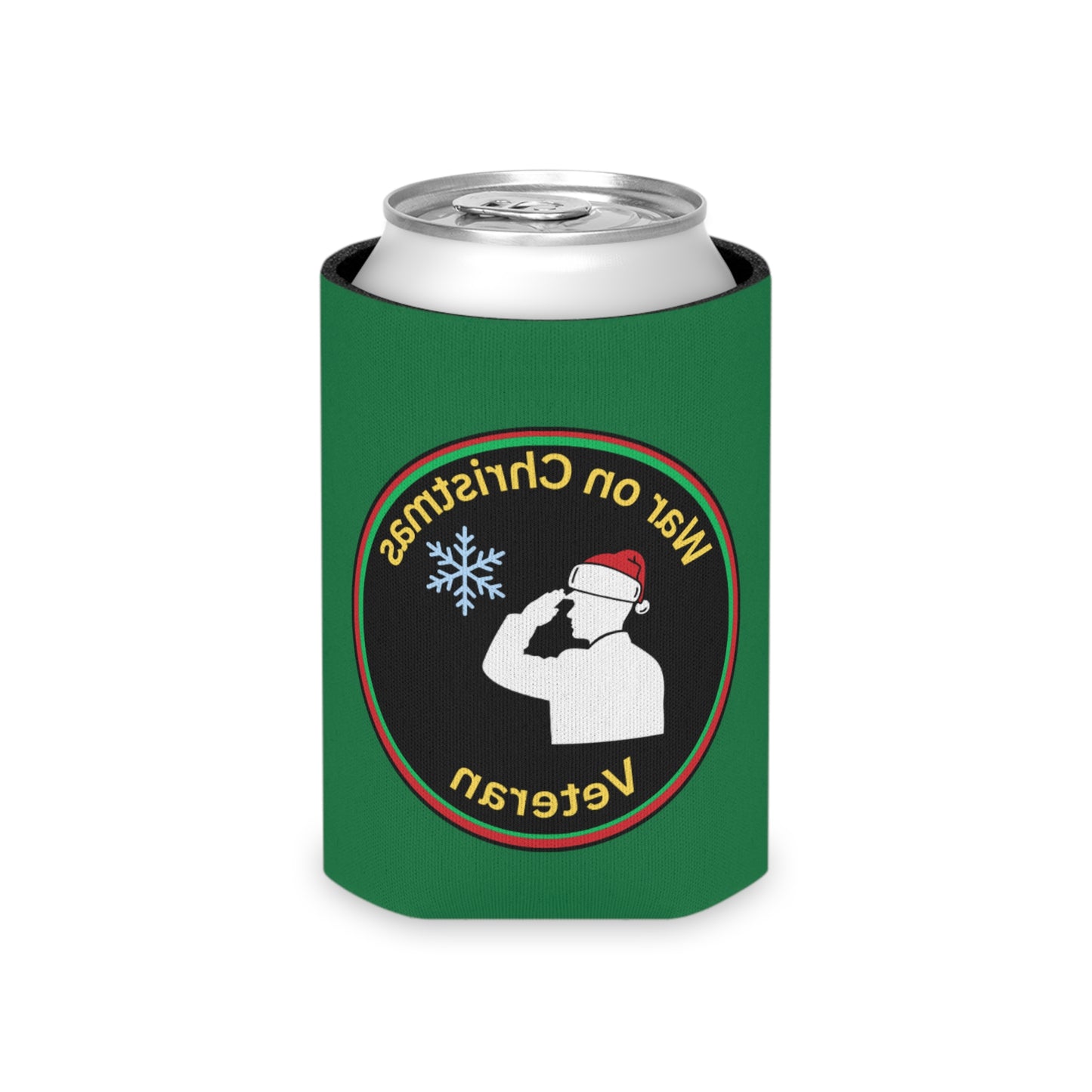 “War on Christmas Veteran” Parody Can Koozie