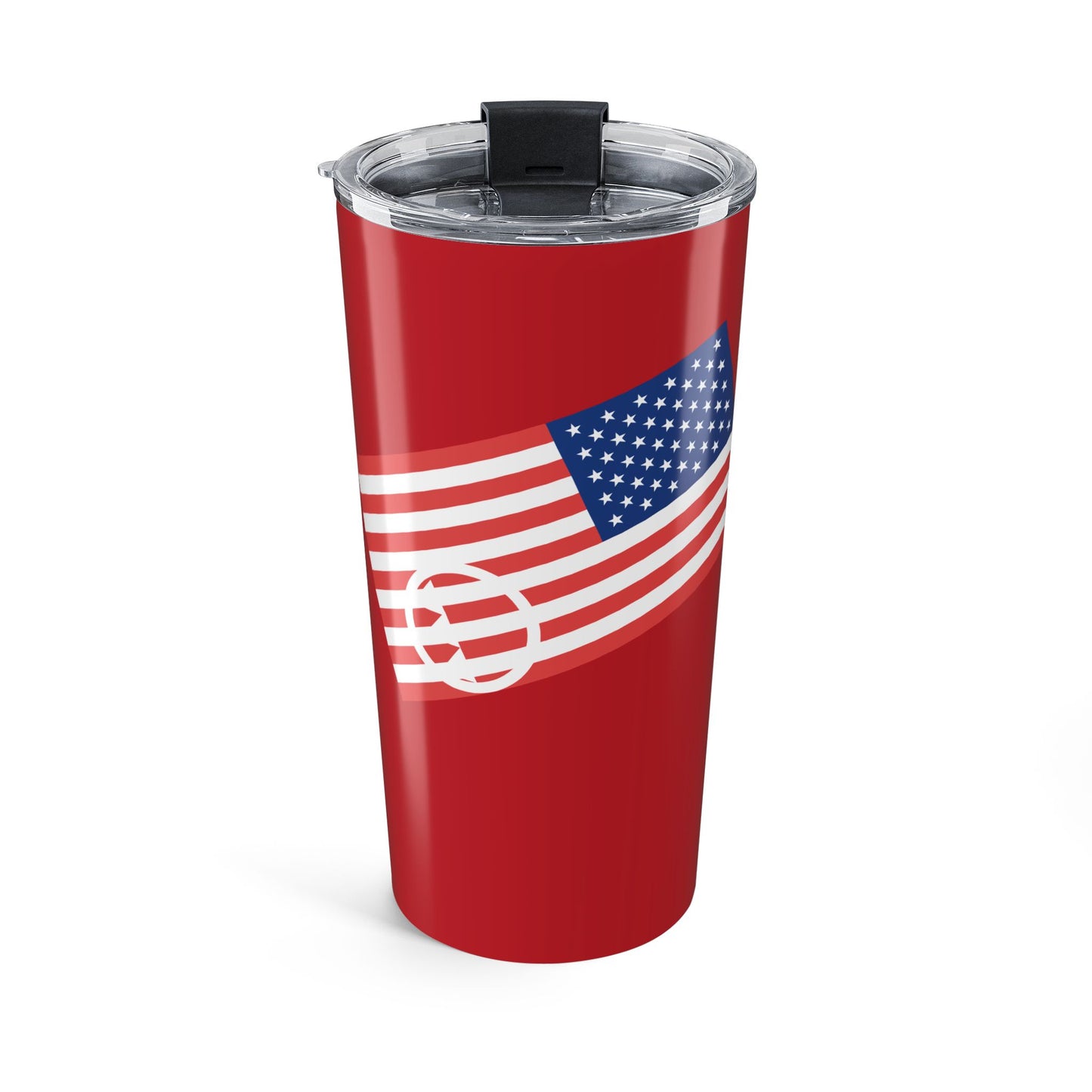 American Defiance Tumbler 20oz- Red