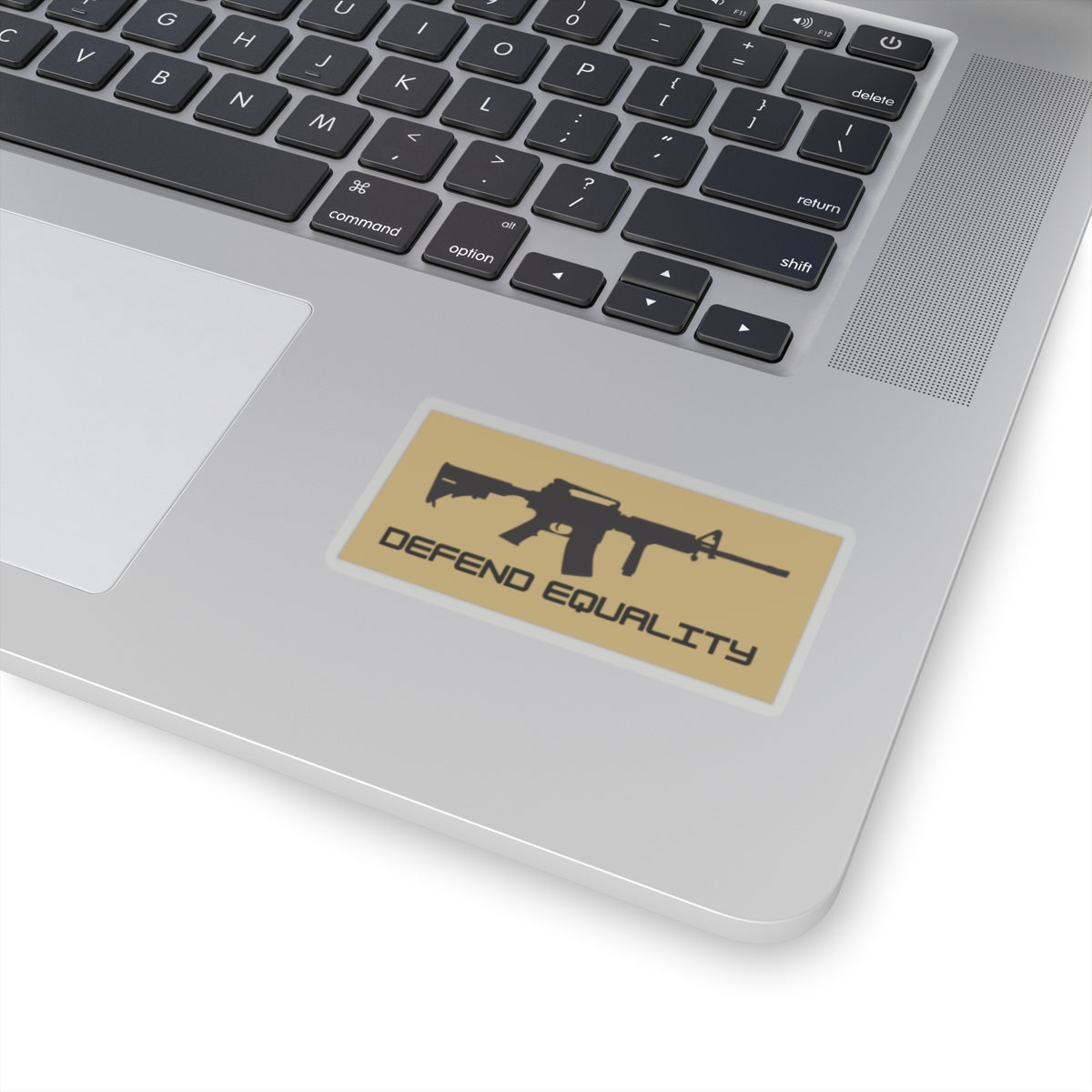 Defend Equality Rifle Sticker- FDE