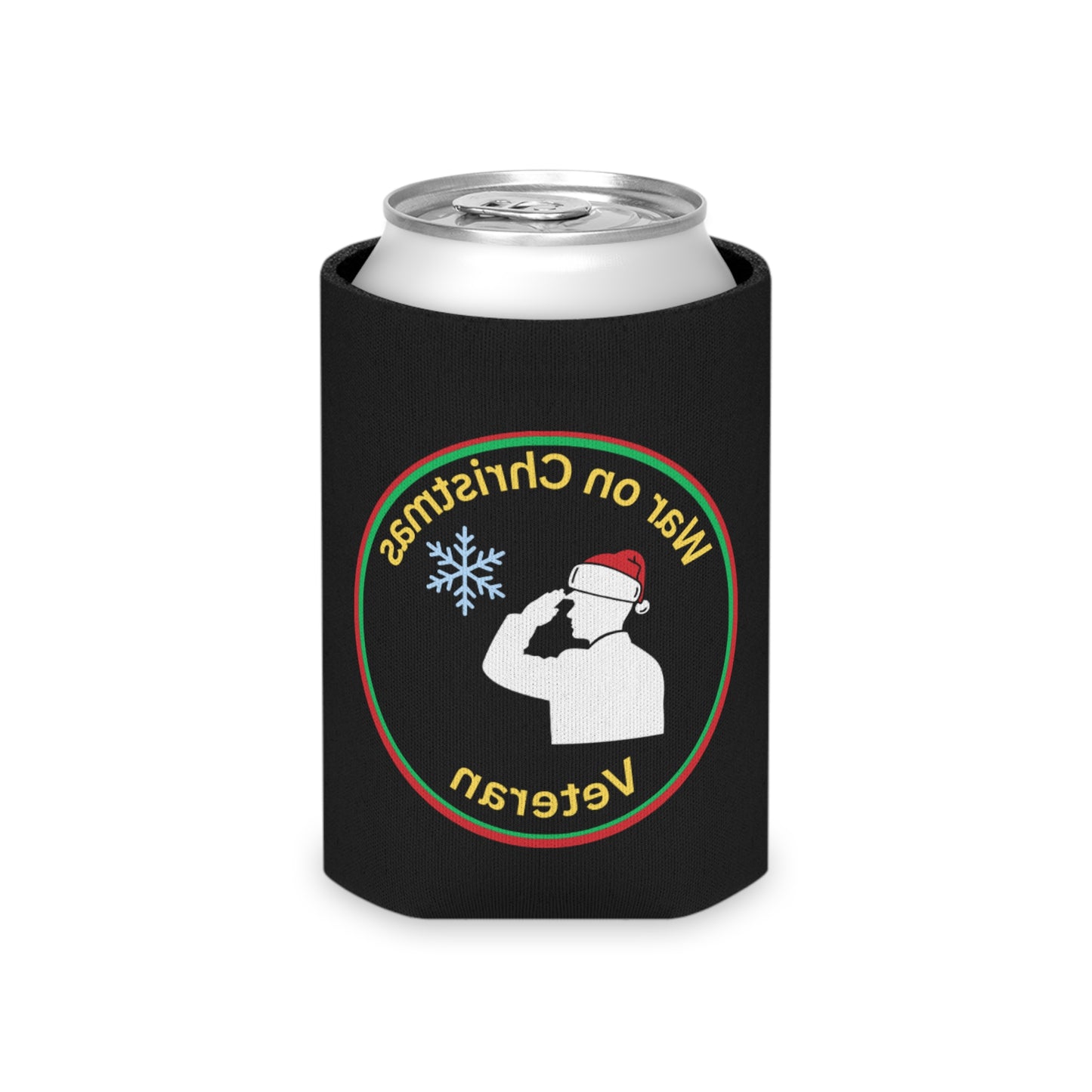 “War on Christmas Veteran” Parody Can Koozie