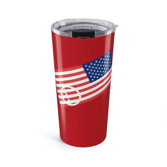 American Defiance Tumbler 20oz- Red