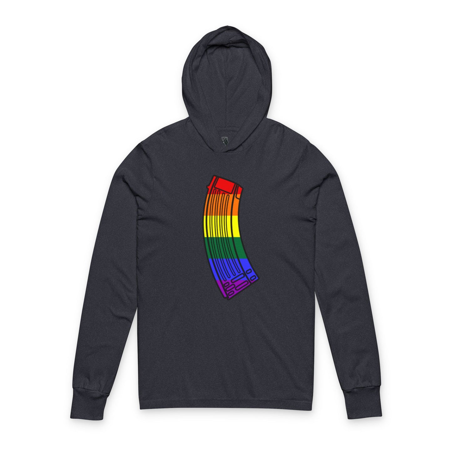Unisex Pride Flag Rifle Magazine Hoodie