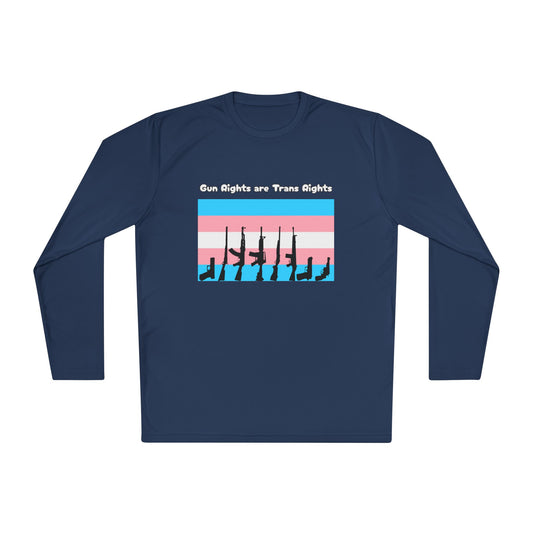 Unisex Trans Rights Performance Long Sleeve Tee