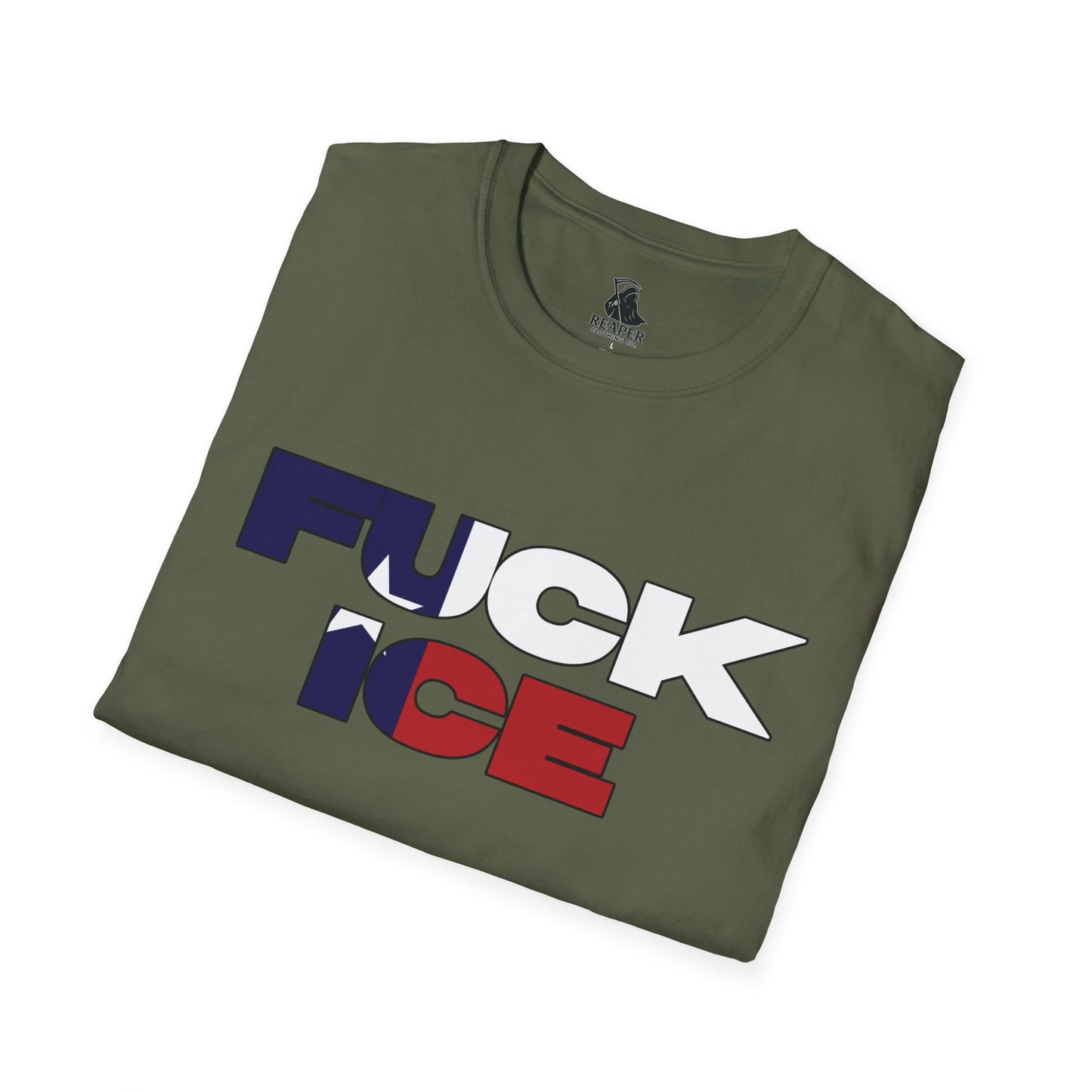 F**K Ice Unisex T-Shirt- Texas Flag