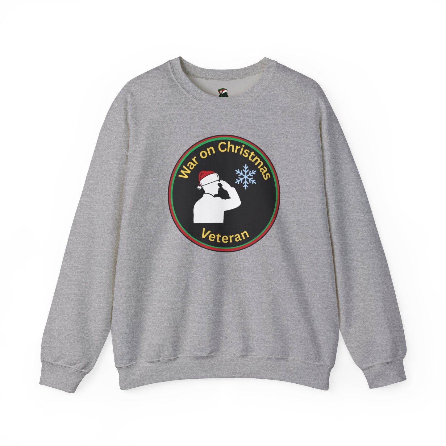 "War on Christmas Veteran" Parody Sweatshirt