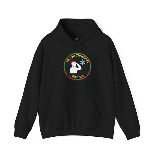 "War on Christmas Veteran" Parody Hoodie
