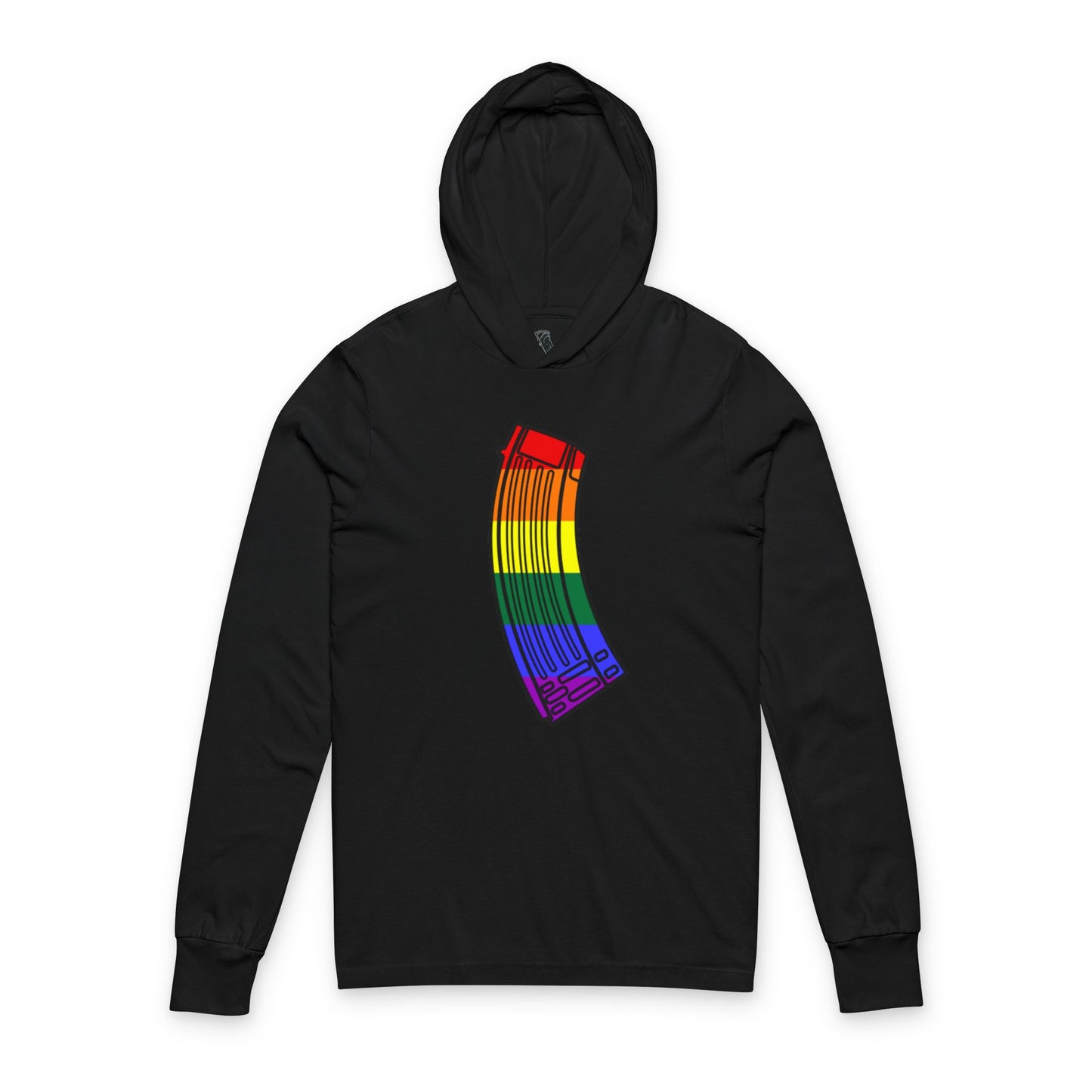 Unisex Pride Flag Rifle Magazine Hoodie