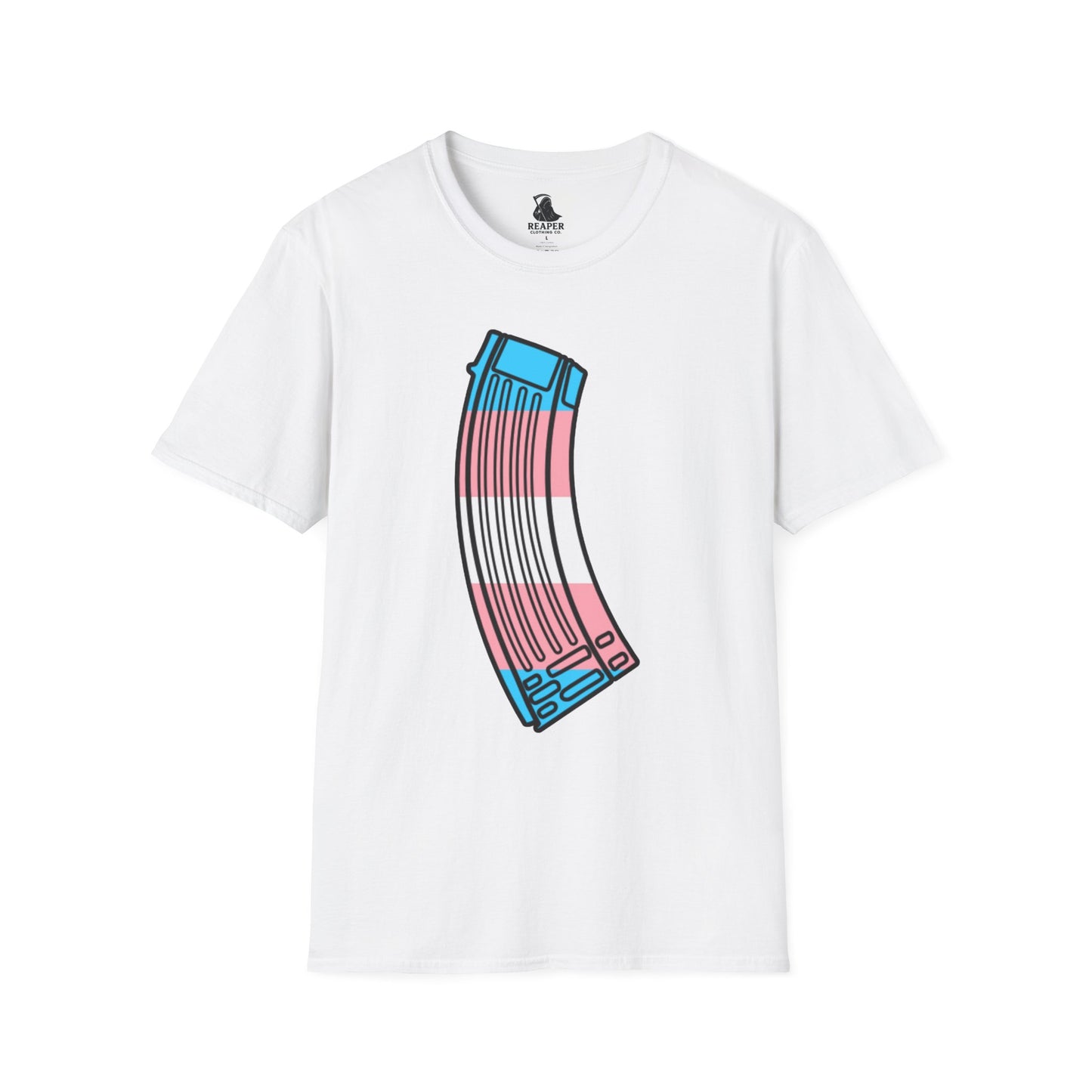 Unisex Trans Pride Rifle Magazine Short-Sleeve T-Shirt
