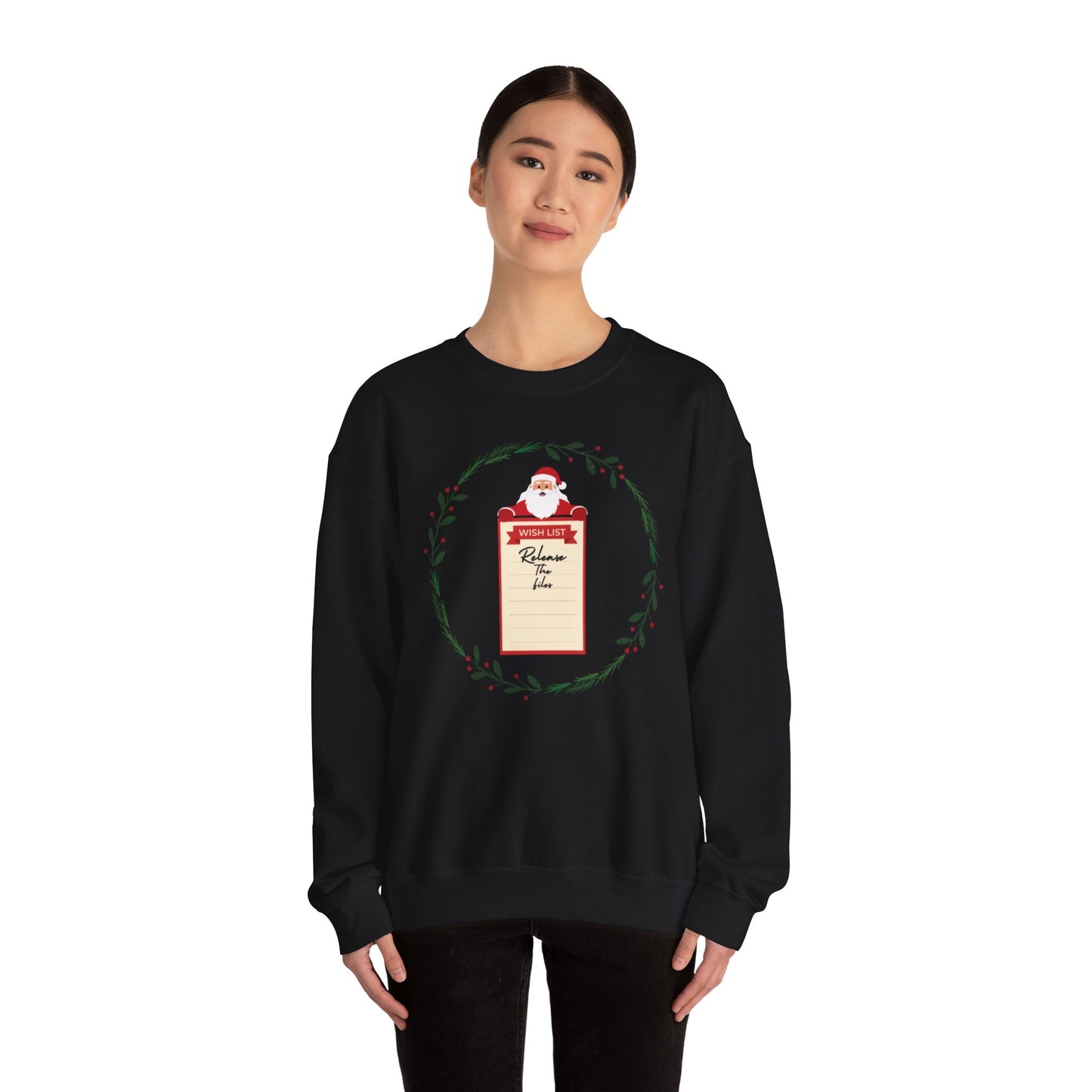 Release the Files Santa Holiday Unisex Sweater