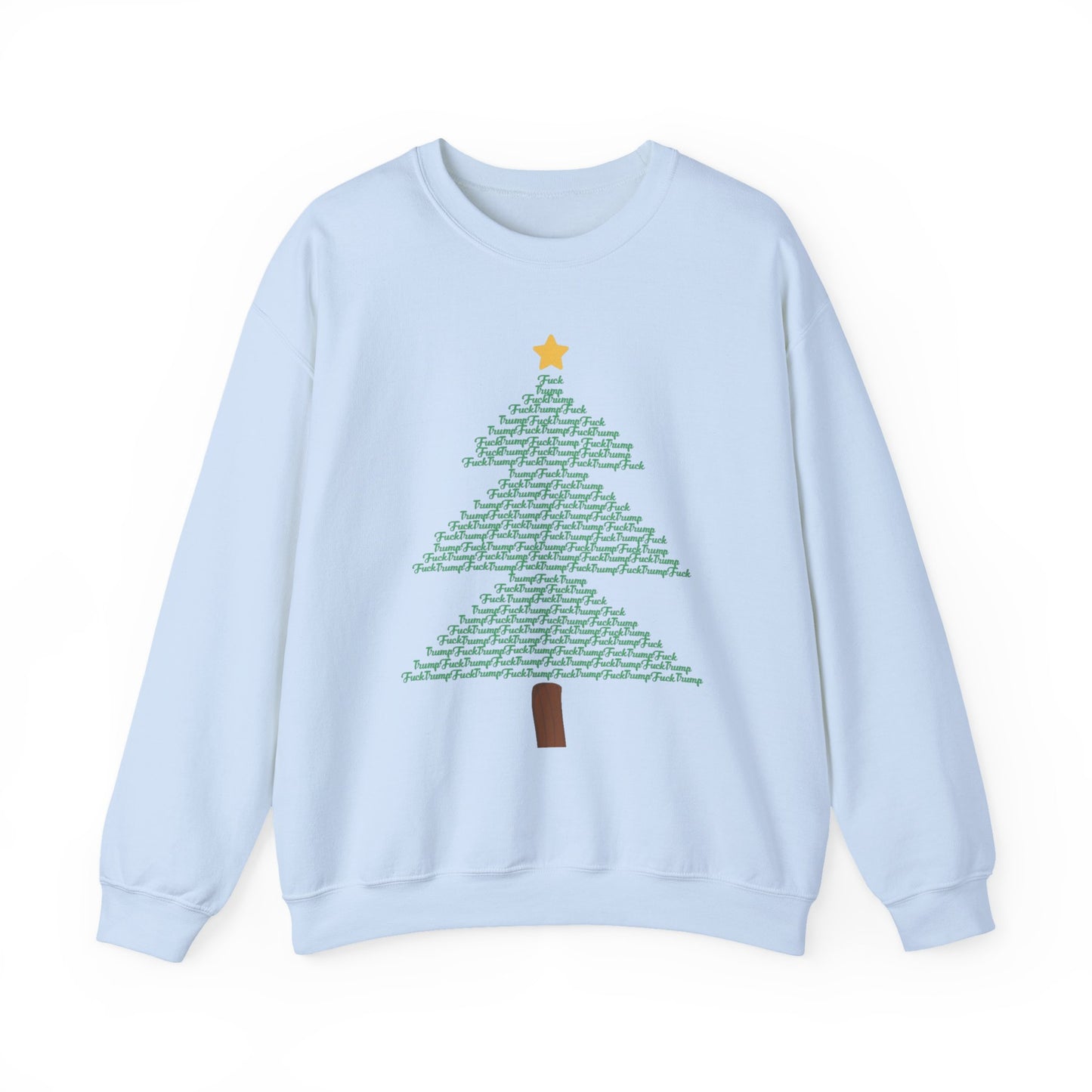 F*** Trump Christmas Tree Sweatshirt