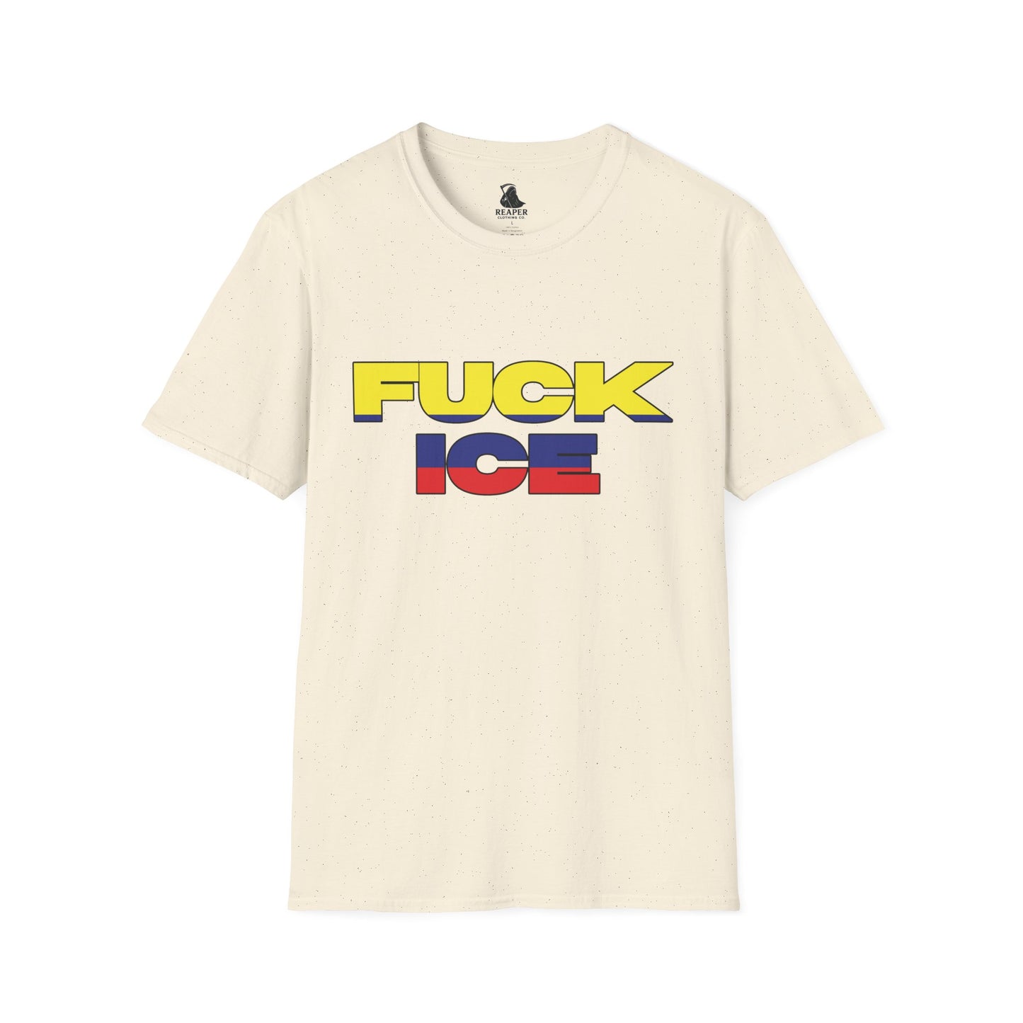 F**K Ice Unisex T-Shirt- Columbia Flag