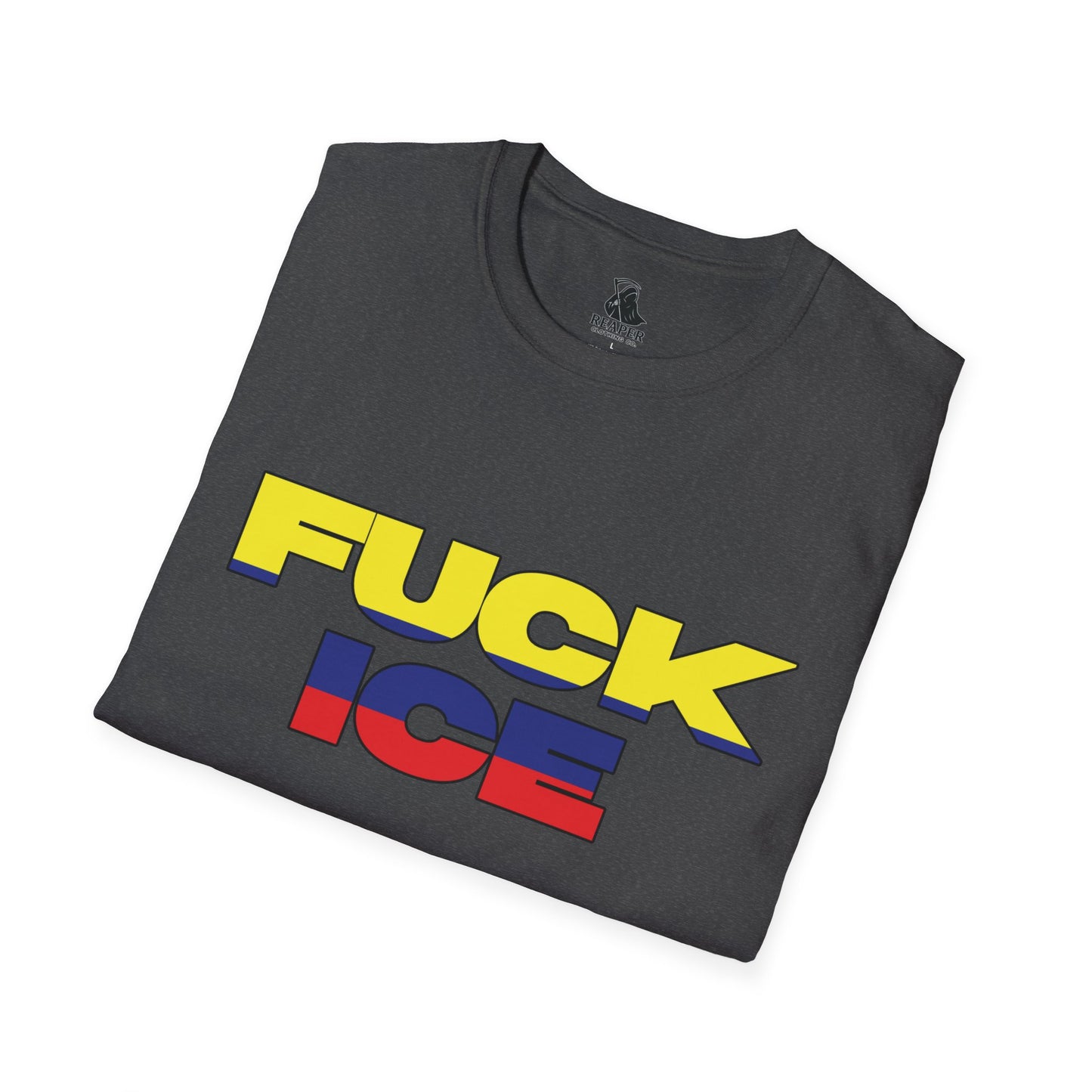 F**K Ice Unisex T-Shirt- Columbia Flag
