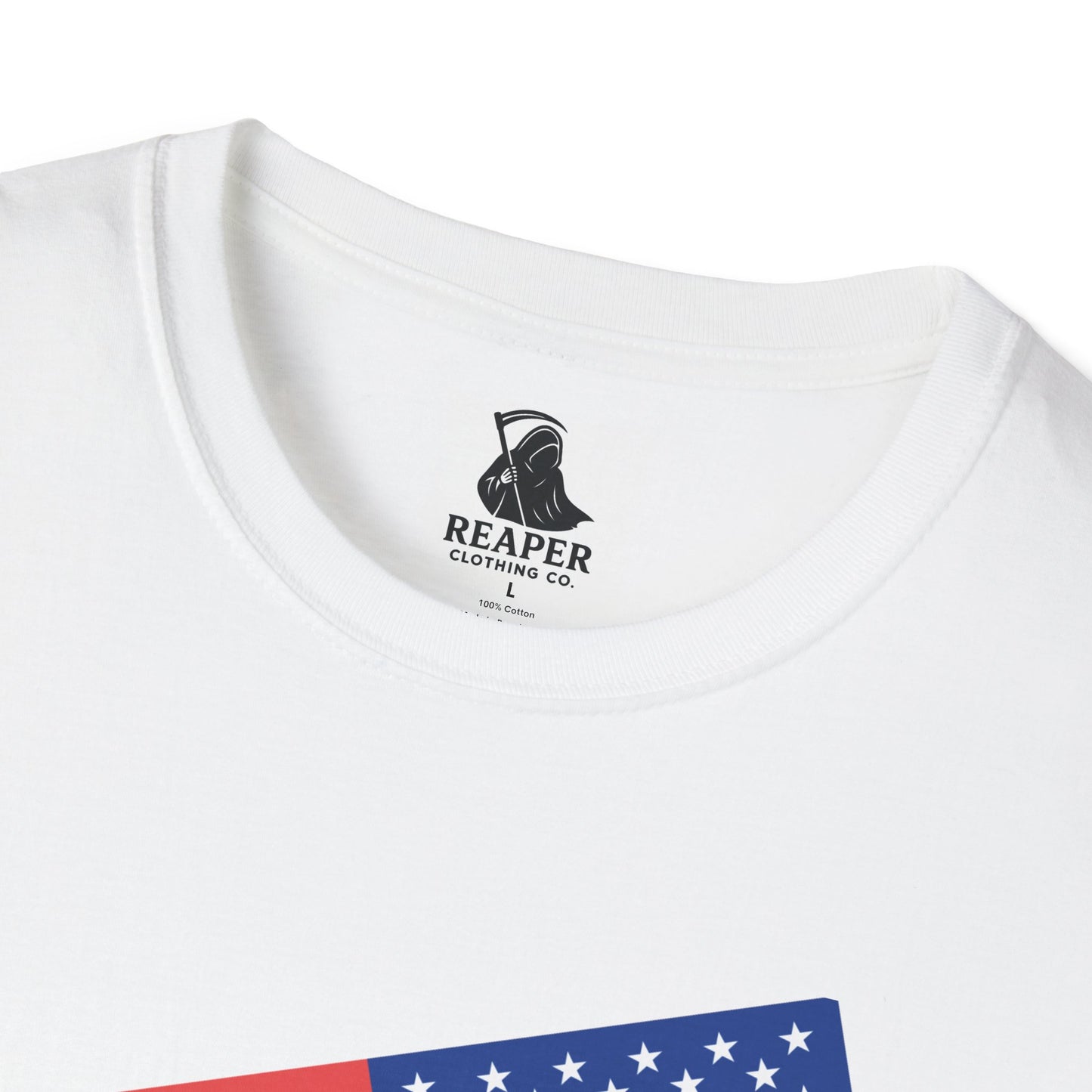 Unisex Antifascist USA Flag short-sleeve T-Shirt