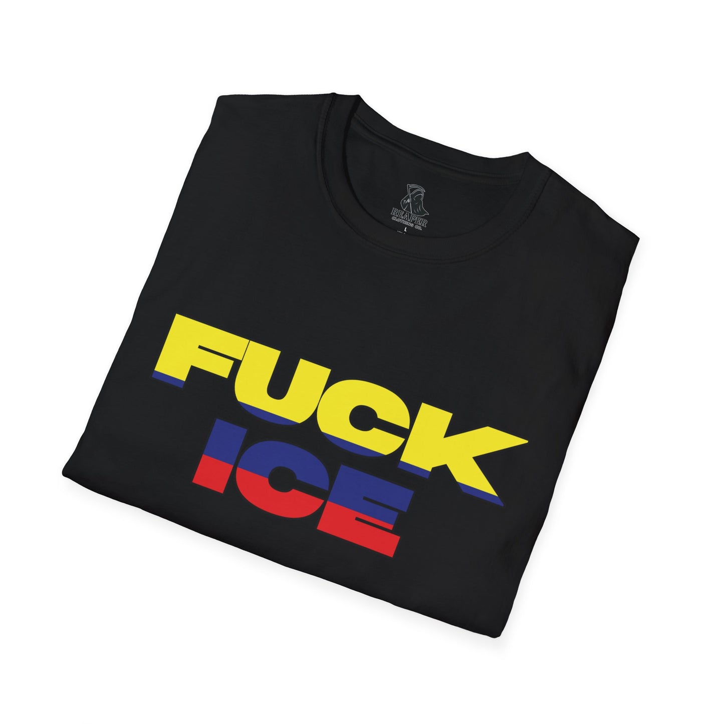 F**K Ice Unisex T-Shirt- Columbia Flag