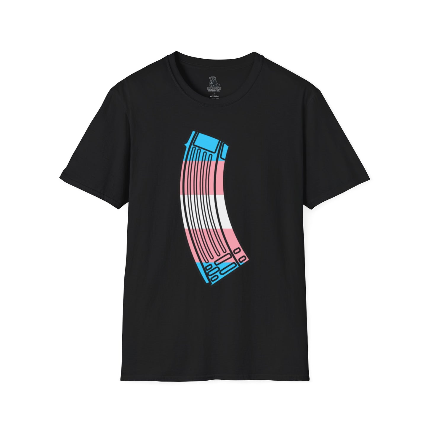 Unisex Trans Pride Rifle Magazine Short-Sleeve T-Shirt