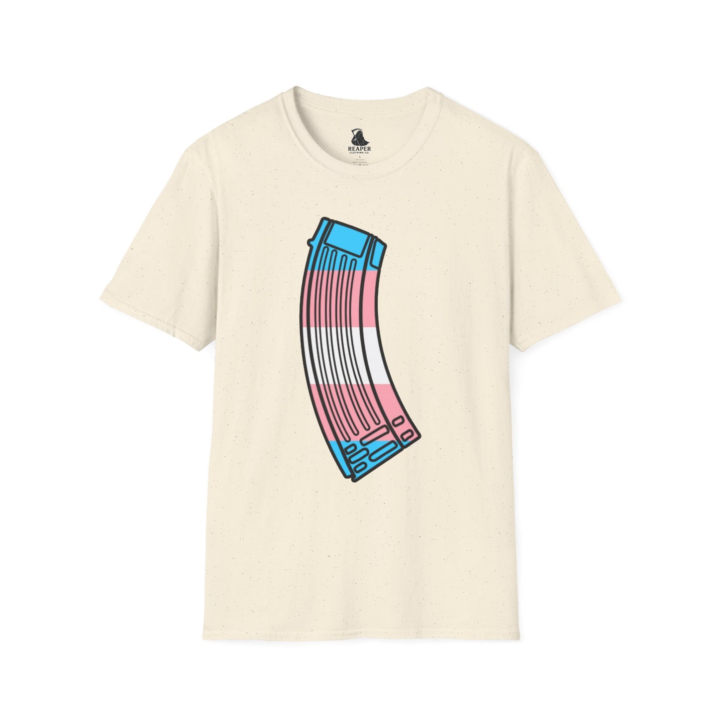 Unisex Trans Pride Rifle Magazine Short-Sleeve T-Shirt