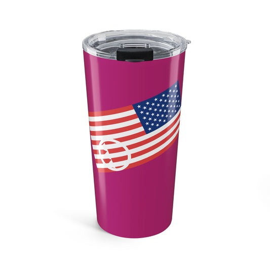 American Defiance Tumbler 20oz- Pink