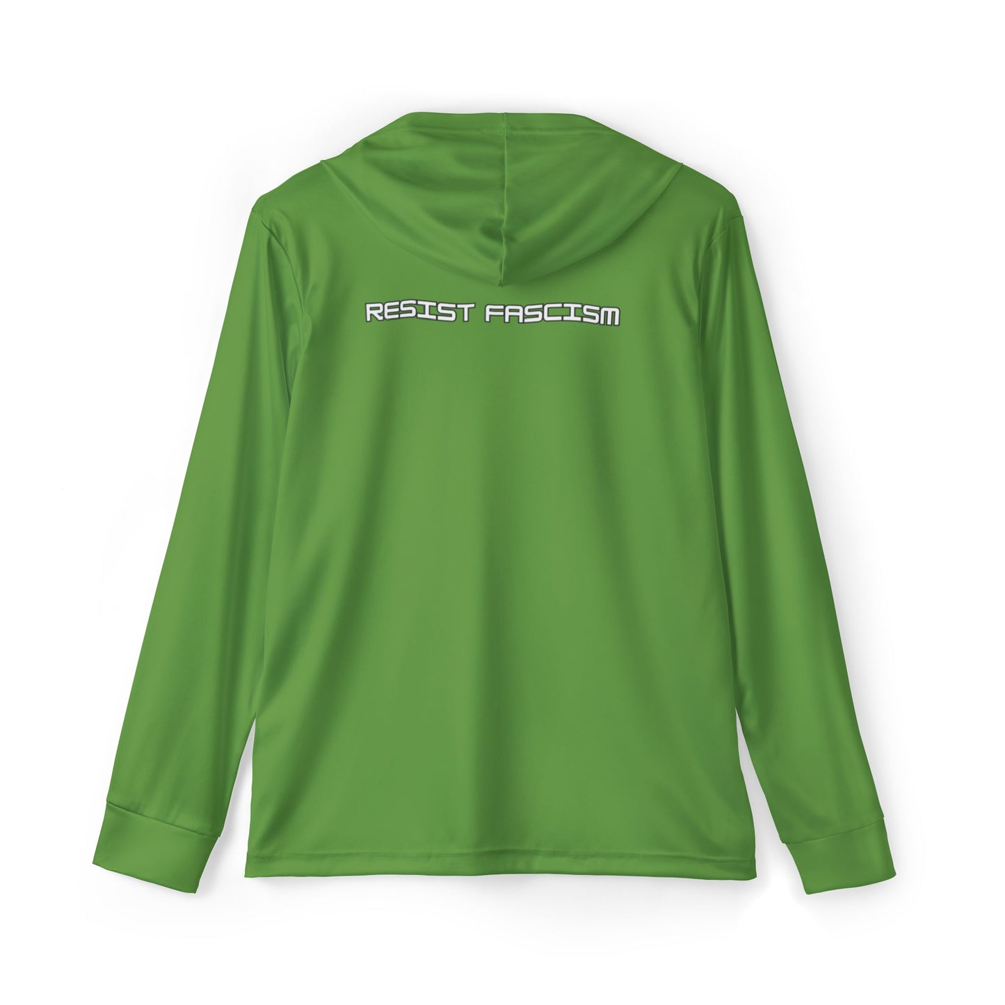 Unisex Pride Flag "Triggered" Performance Hoodie- Green