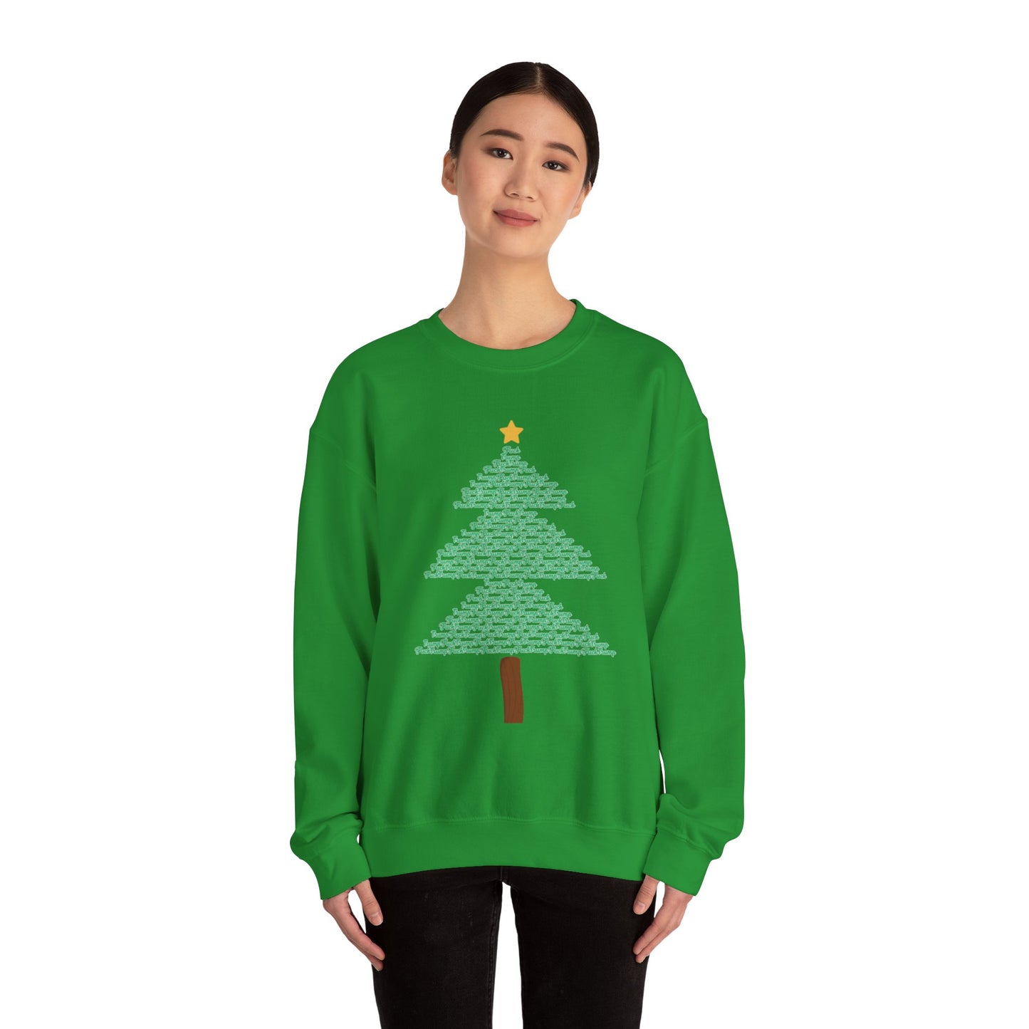 F*** Trump Christmas Tree Sweatshirt