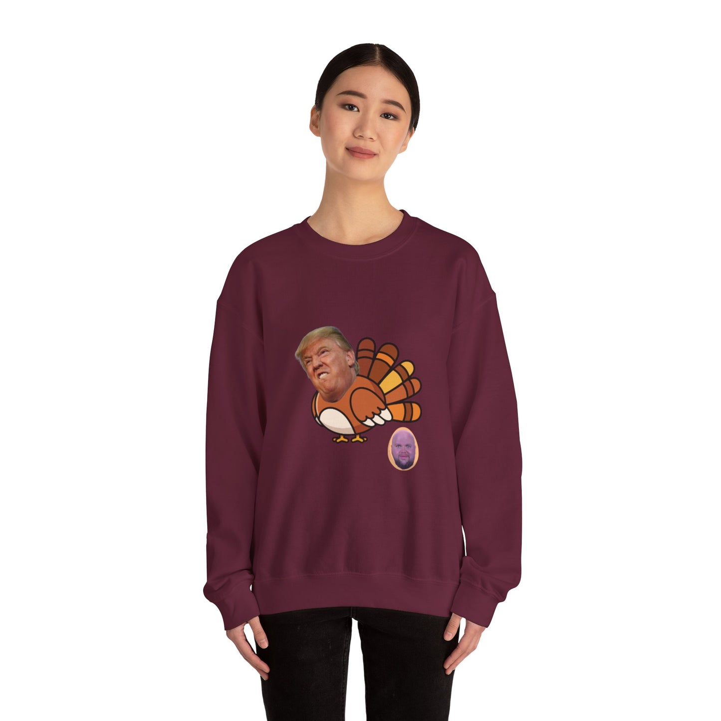 Trump/Vance Turkey Meme Unisex Sweatshirt