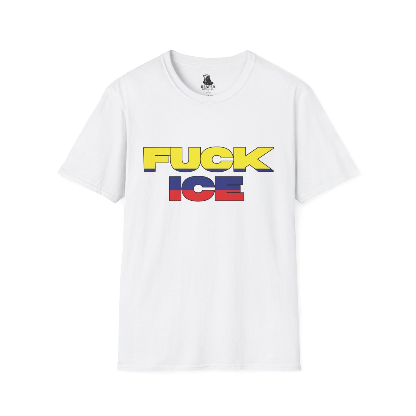 F**K Ice Unisex T-Shirt- Columbia Flag