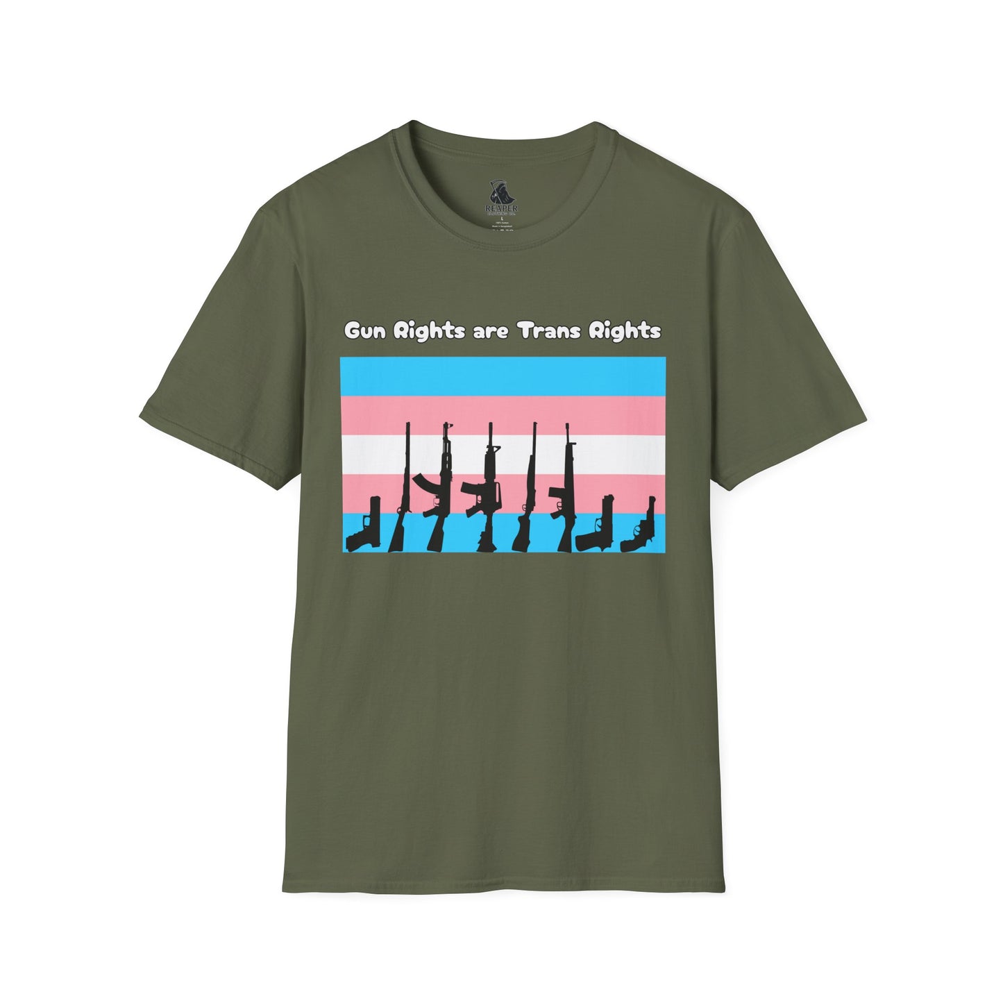 Unisex Gun Rights are Trans Rights Short-Sleeve T-shirt
