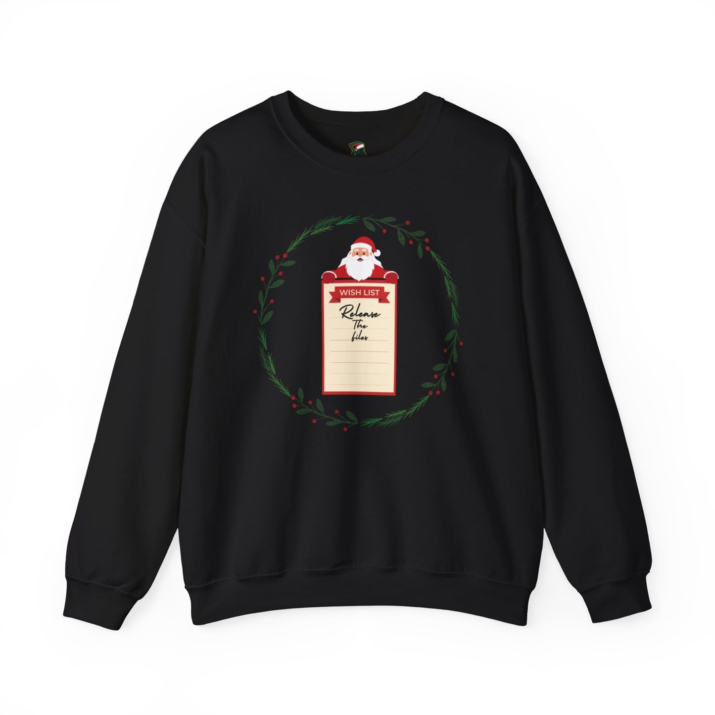 Release the Files Santa Holiday Unisex Sweater