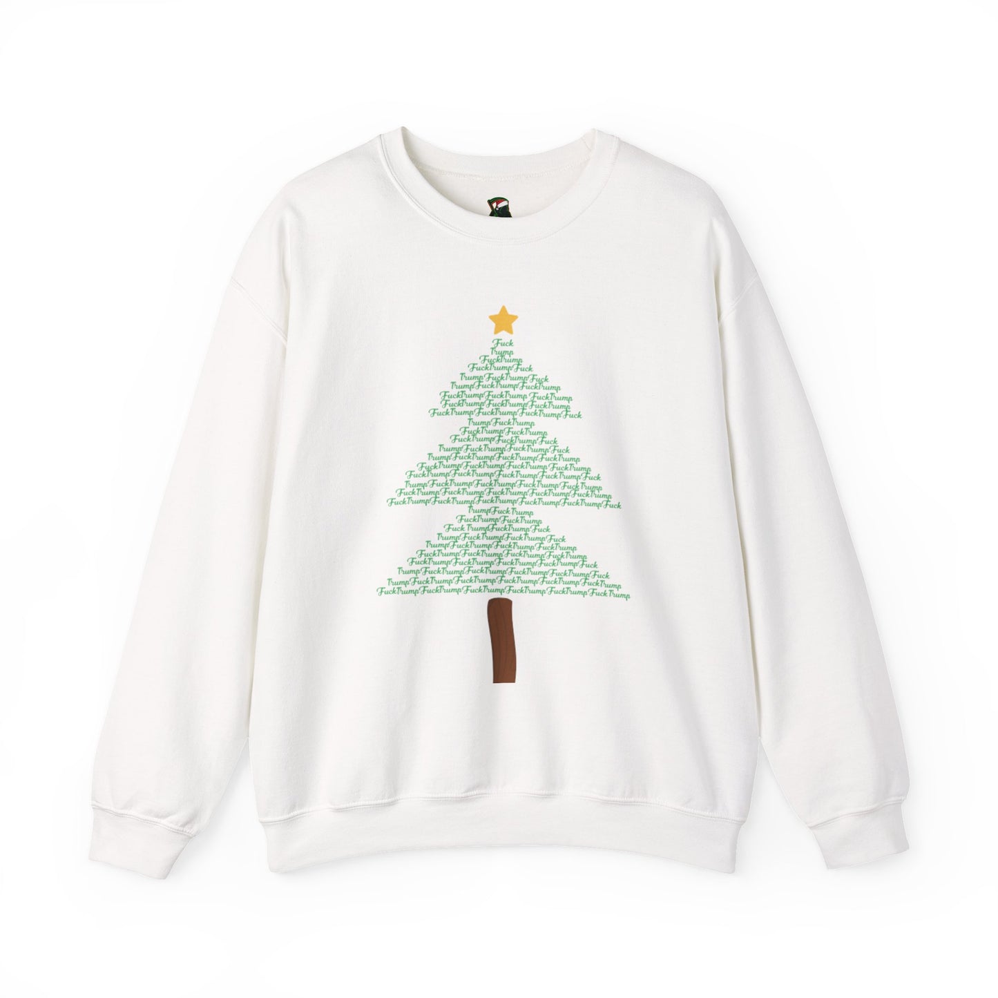 F*** Trump Christmas Tree Sweatshirt