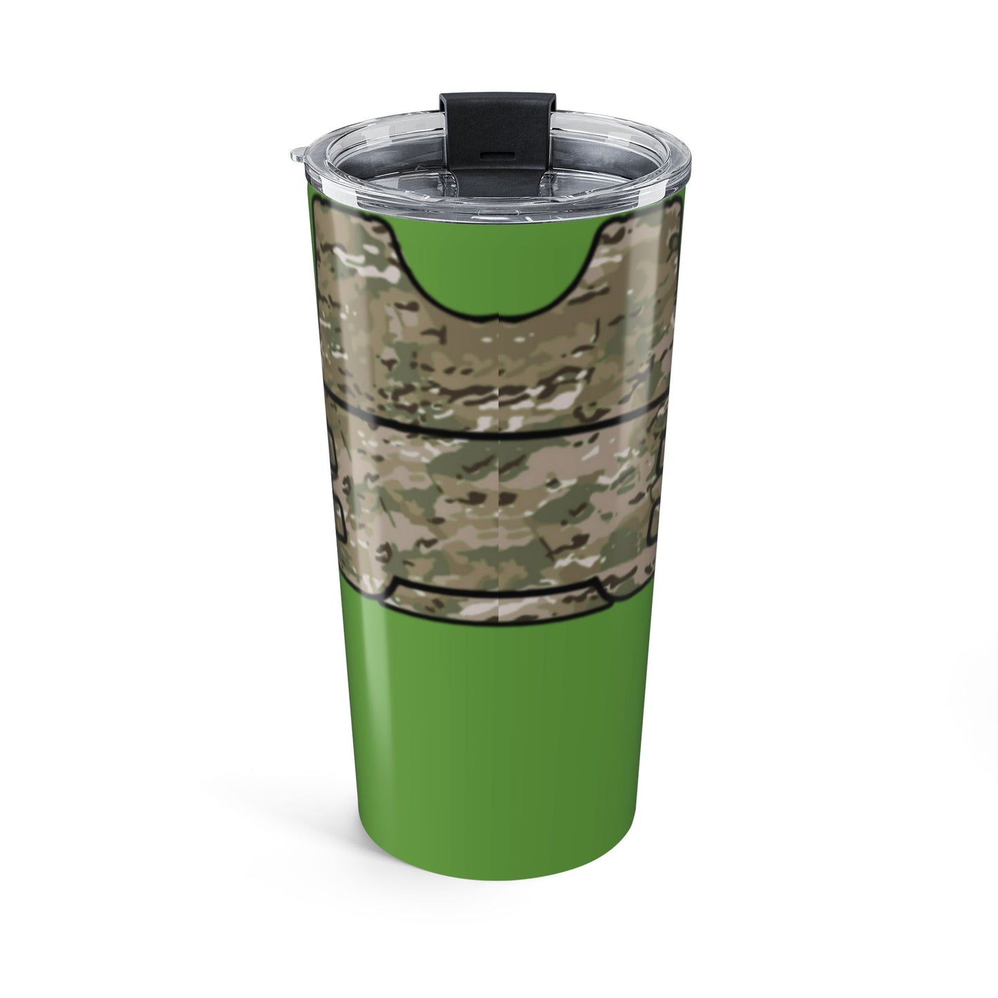 Camo Tactical Vest Tumbler 20oz- Green
