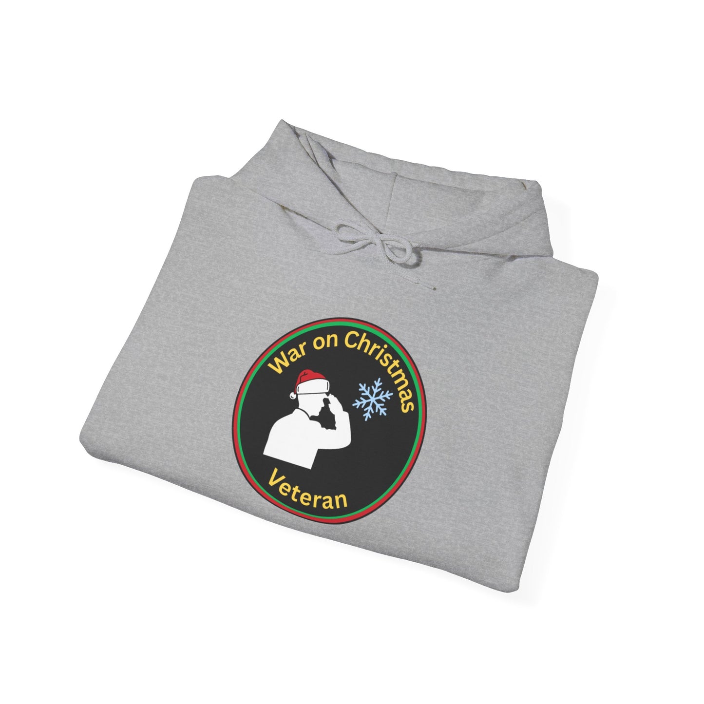 "War on Christmas Veteran" Parody Hoodie
