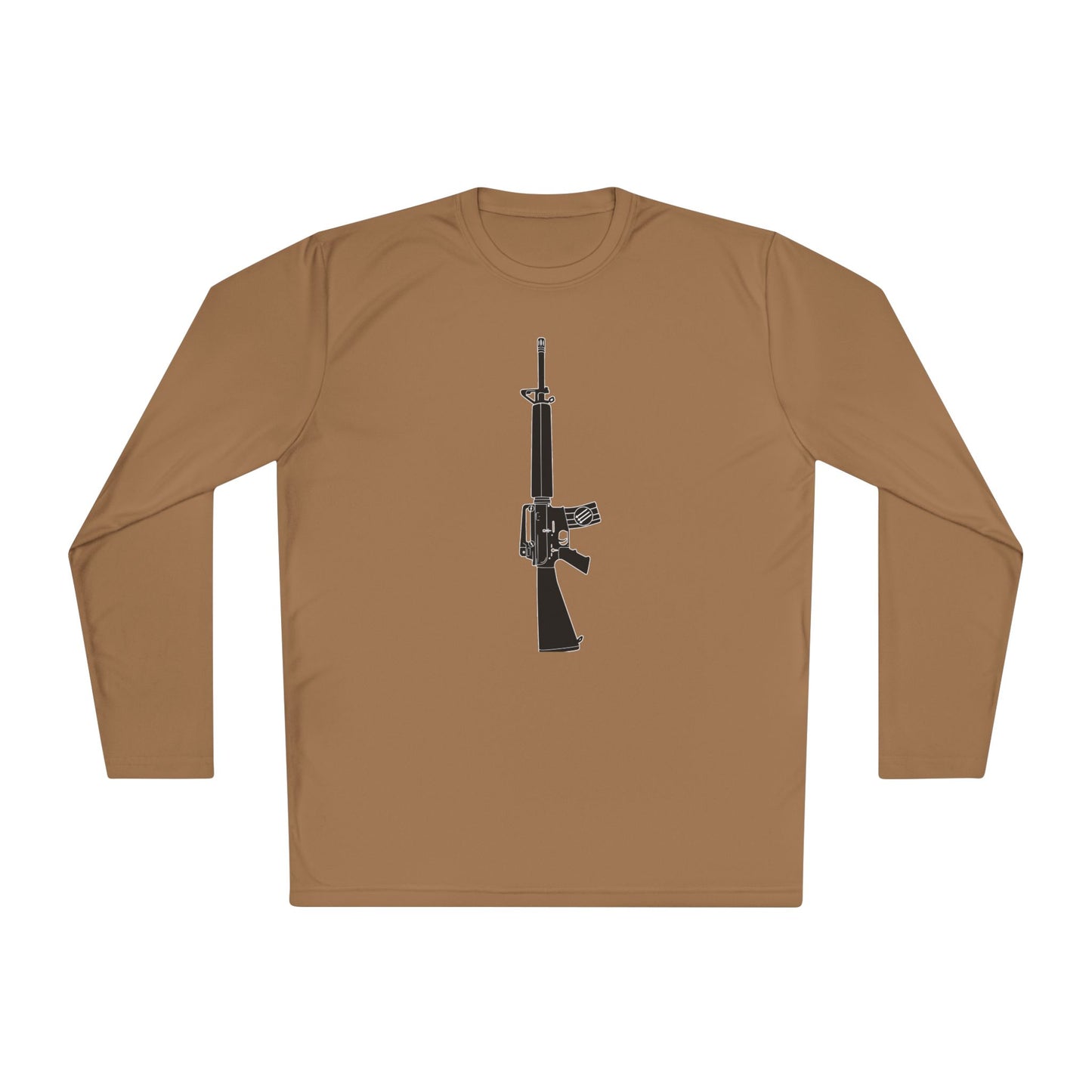 Unisex Antifascist Rifle Performance Long Sleeve Tee
