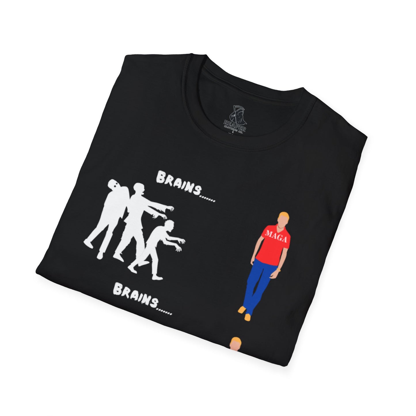 Halloween MAGA Dumb Zombie T-Shirt