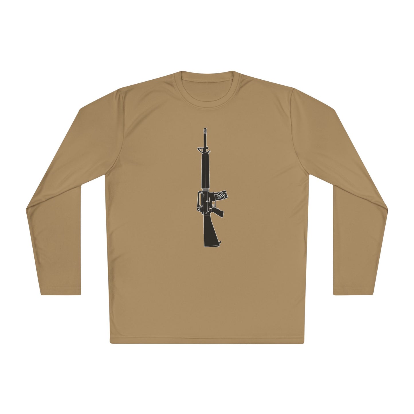Unisex Antifascist Rifle Performance Long Sleeve Tee