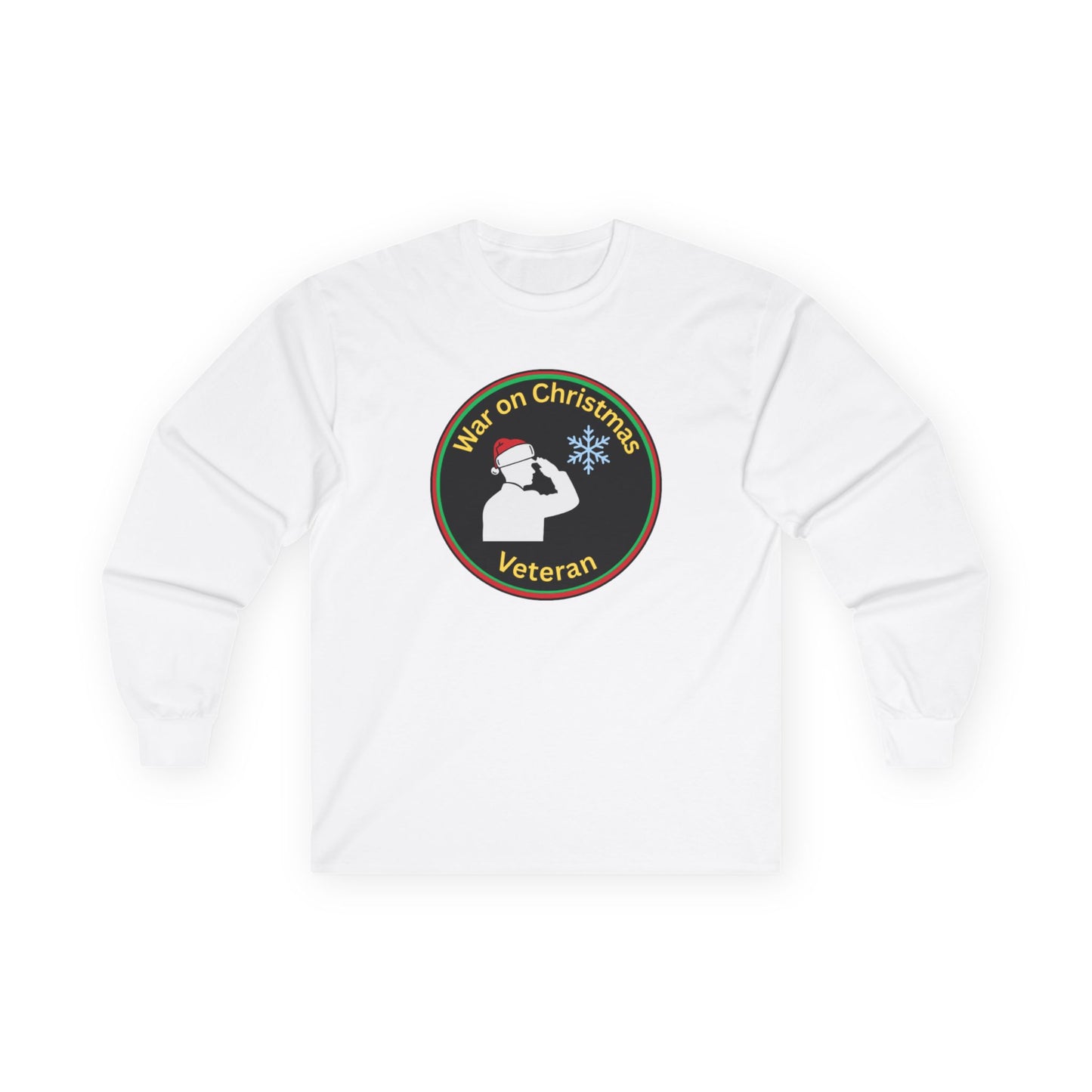 "War on Christmas Veteran" Parody Long Sleeve Tee