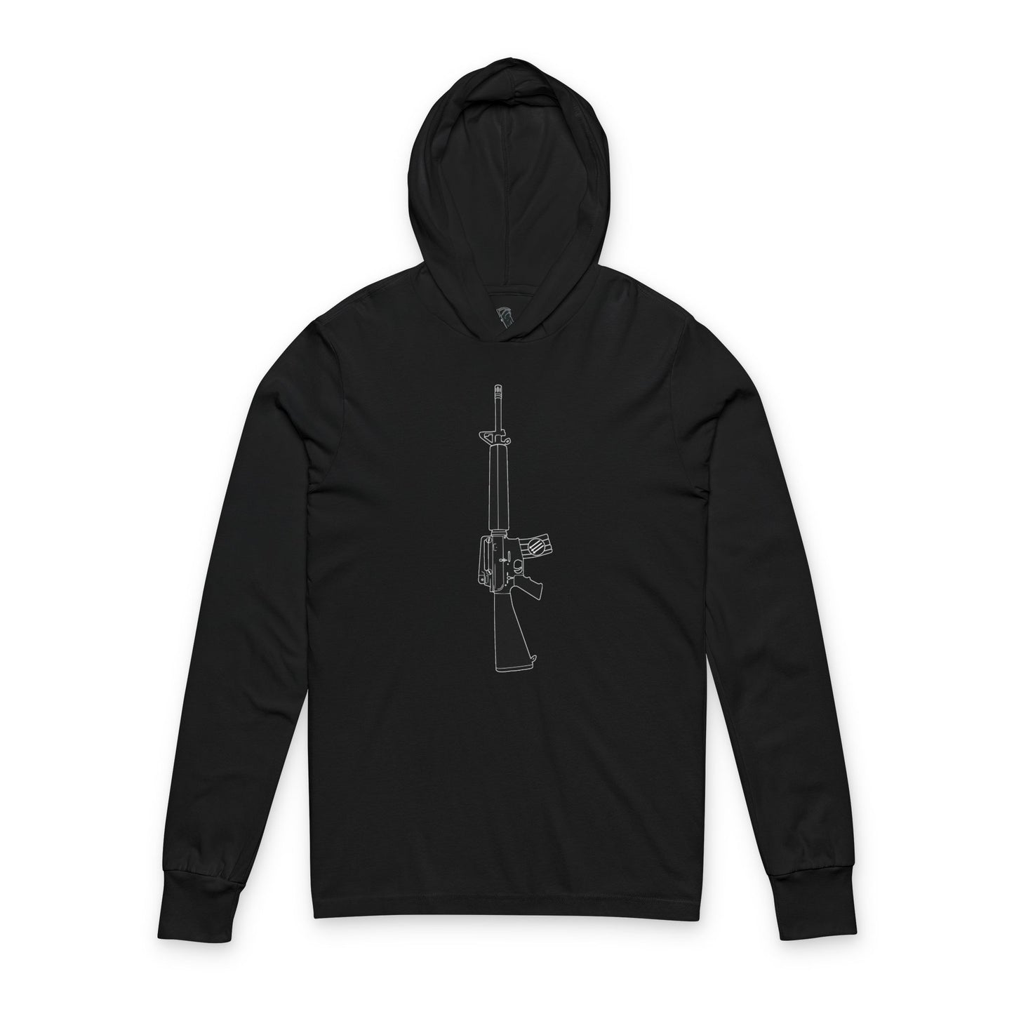 Unisex Antifascist Rifle Hoodie (Vertical)