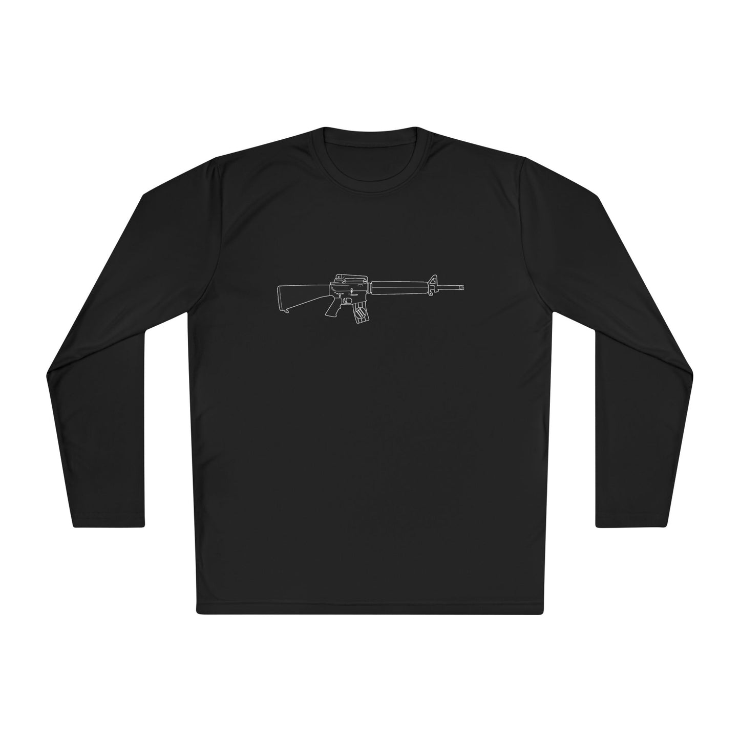 Antifascist Rifle Performance Long Sleeve Tee