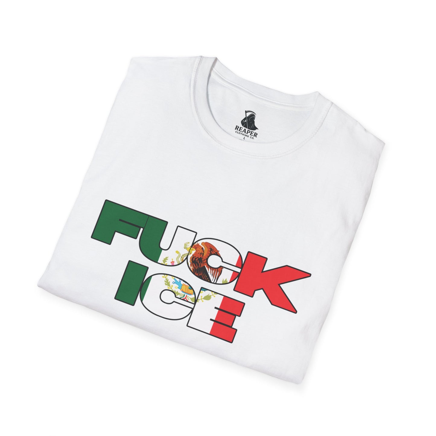 F**K Ice Unisex T-Shirt- Mexican Flag