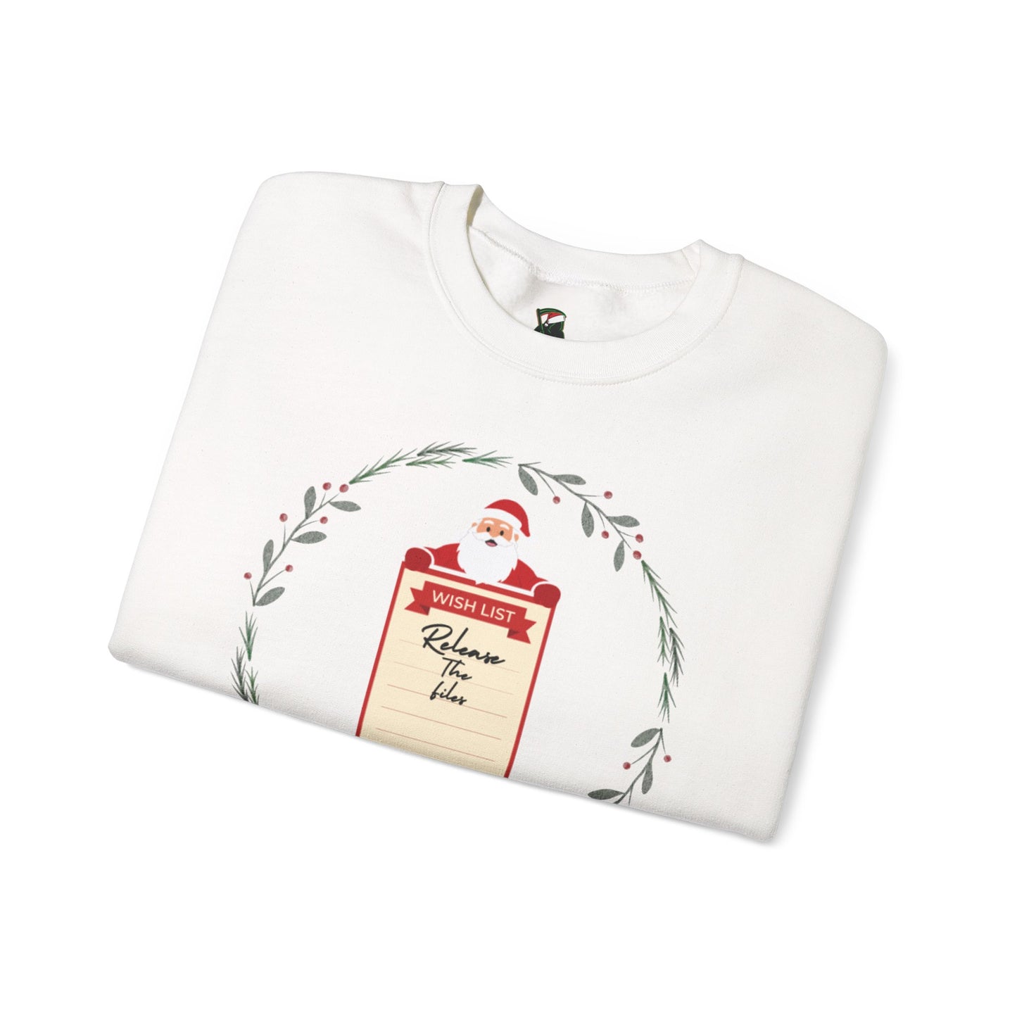 Release the Files Santa Holiday Unisex Sweater