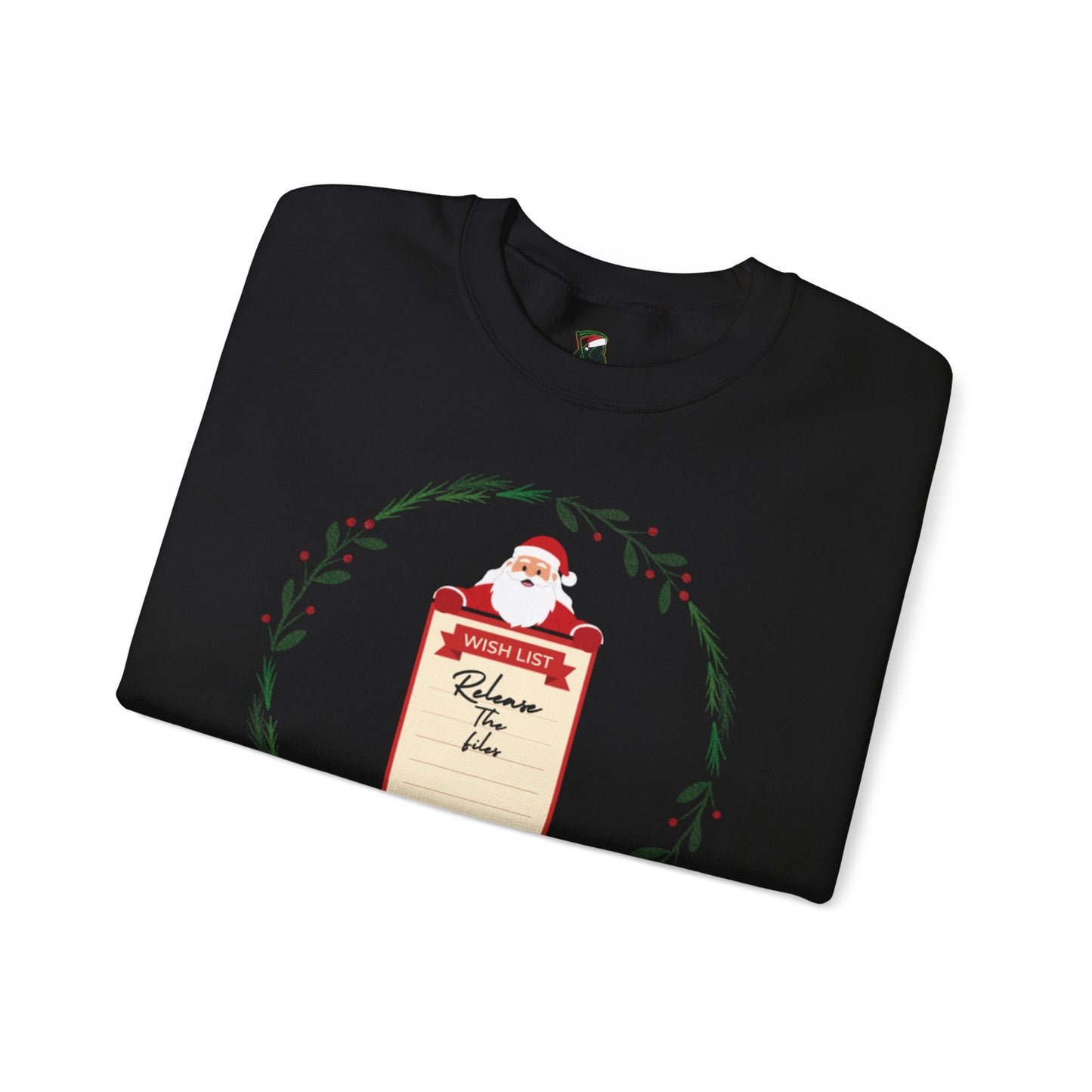 Release the Files Santa Holiday Unisex Sweater