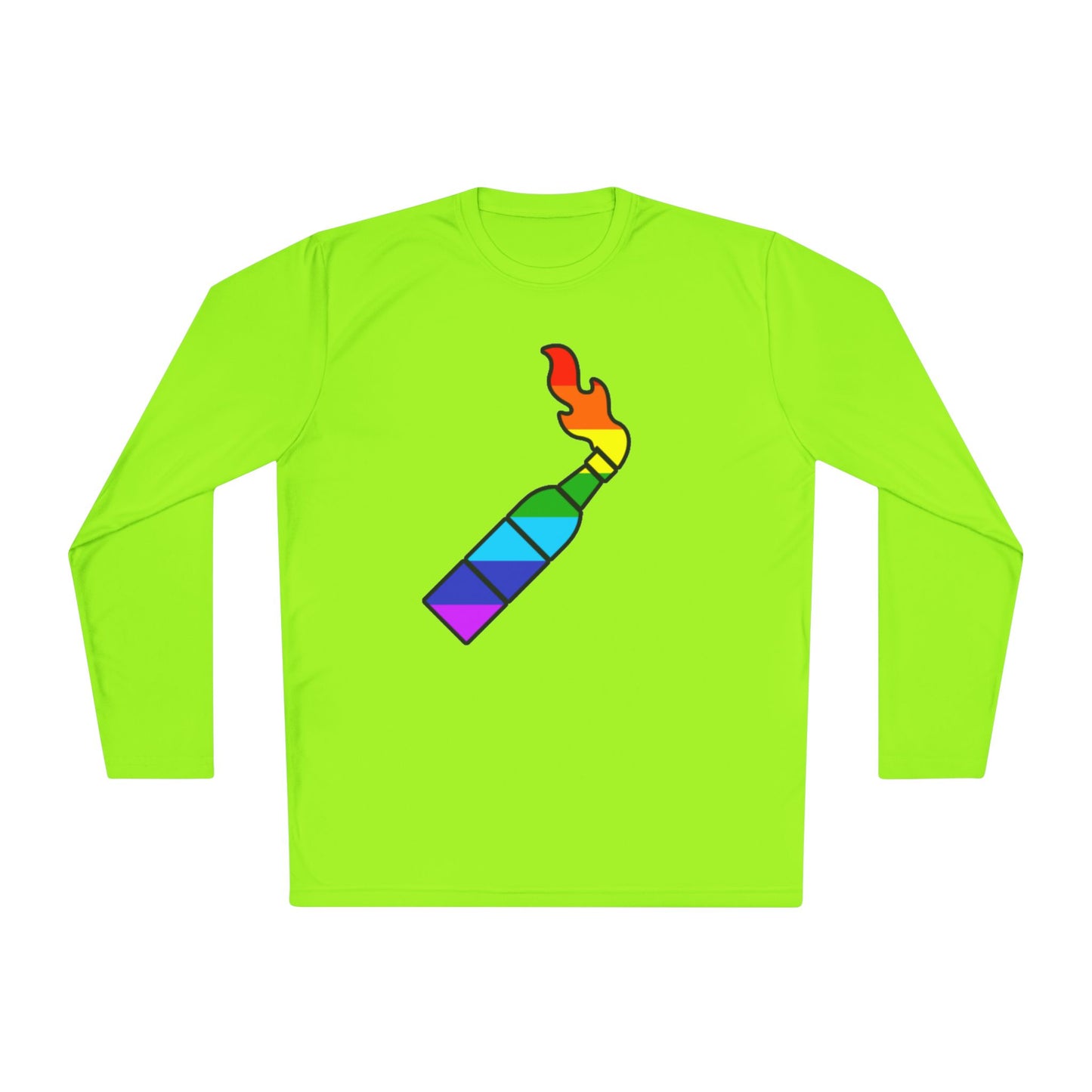 Pride "Candle" Performance Long Sleeve Tee
