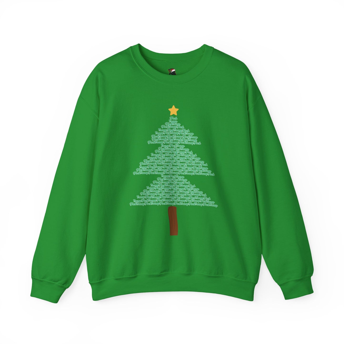 F*** Trump Christmas Tree Sweatshirt
