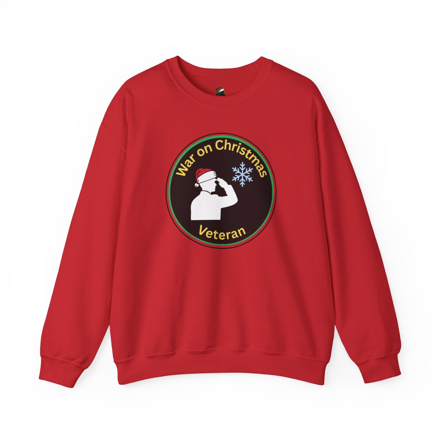 "War on Christmas Veteran" Parody Sweatshirt