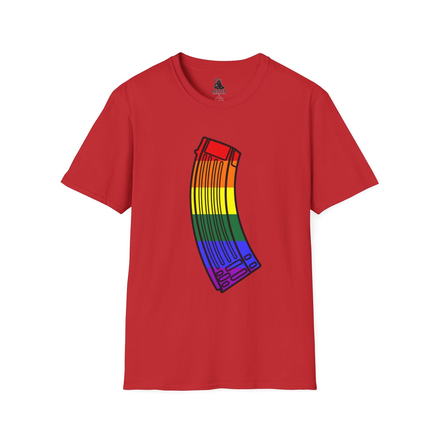 Unisex Pride Rifle Magazine Short-Sleeve T-Shirt