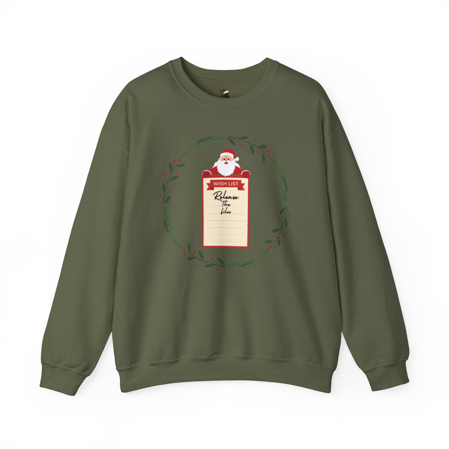 Release the Files Santa Holiday Unisex Sweater