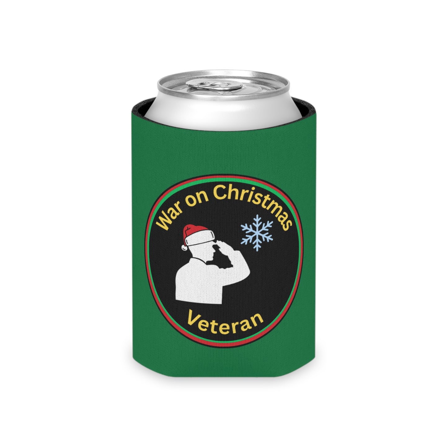 “War on Christmas Veteran” Parody Can Koozie