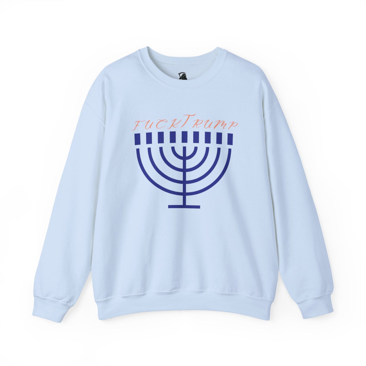 F*** Trump Menorah Hannukah Holiday Sweater